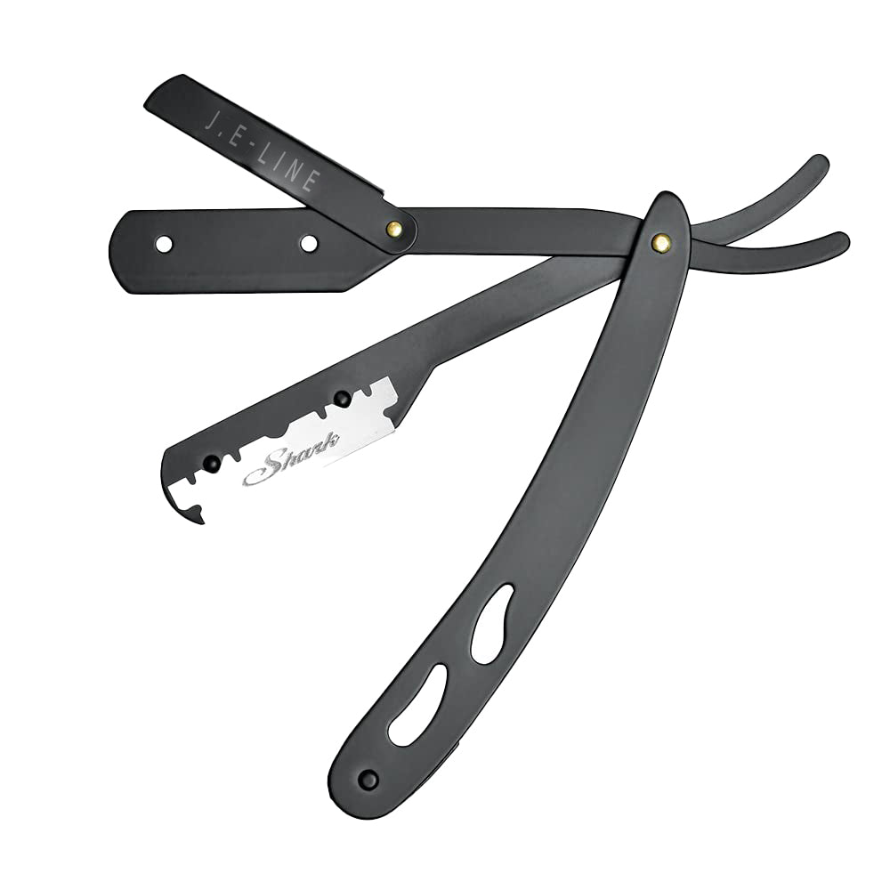 BARBER SHAVING RAZOR BLACK