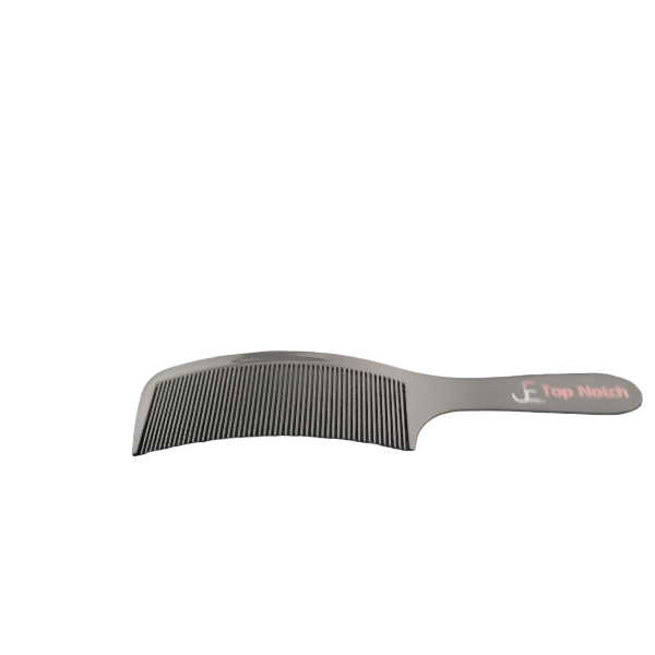 Professional Curved Cutting Comb(Blk And White)