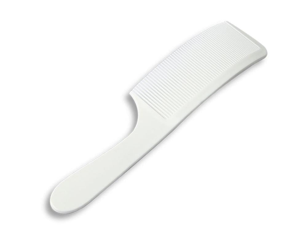 Professional Curved Cutting Comb(Blk And White)
