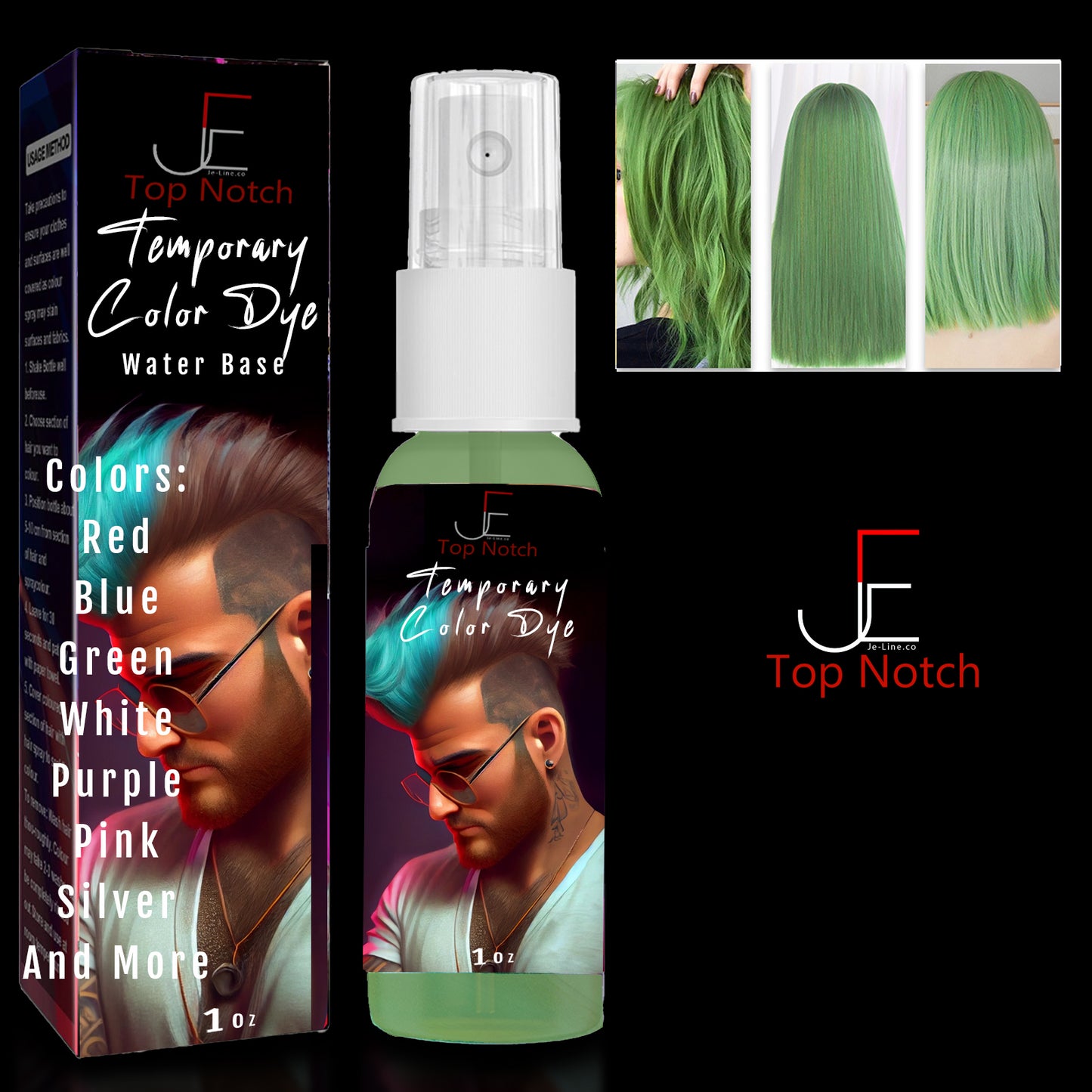 Tinte de color temporal