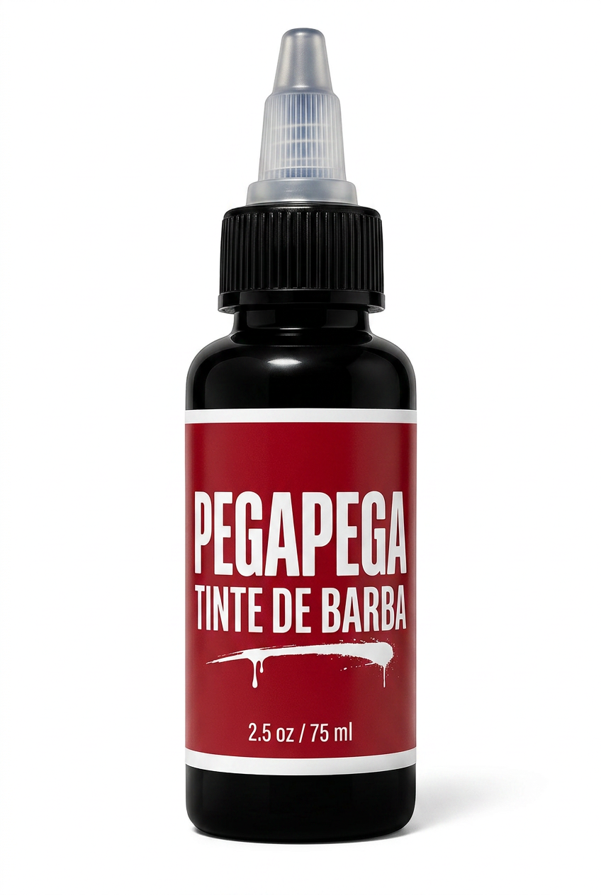 White label concept — Pegapega Tinte de Barba