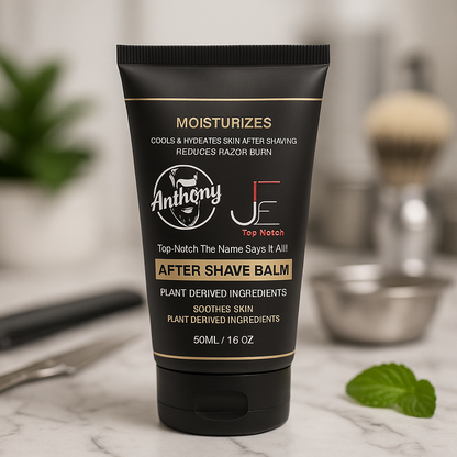 1.6 oz Natural Peppermint Essential Oil After Shave Balm(Anthony Edition)
